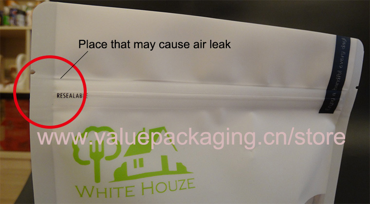 Place-on-pouch-that-may-cause-air-leak