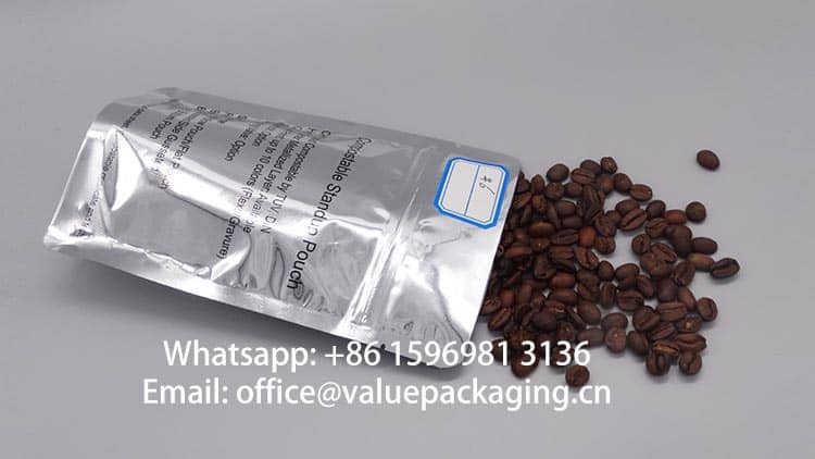 metallized-barrier-layer-on-compostable-coffee-package