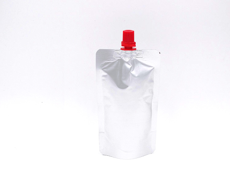 100ml-unprinte-aluminum-foil-spout-pouch-with-FDA-certificate-human-grade