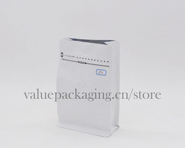 250g-coffee-pouch-white-kraft-paper-bag-china-factory