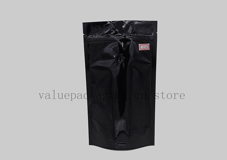 high-quality-high-glossy-black-doypack-for-coffee-beans-400grams