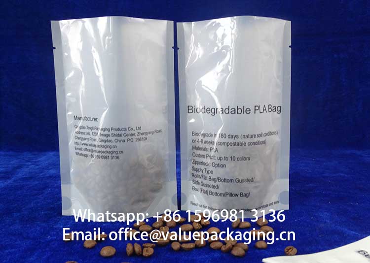 semi-opaque-BOPA-PLA-foil-laminate-standing-coffee-pouch