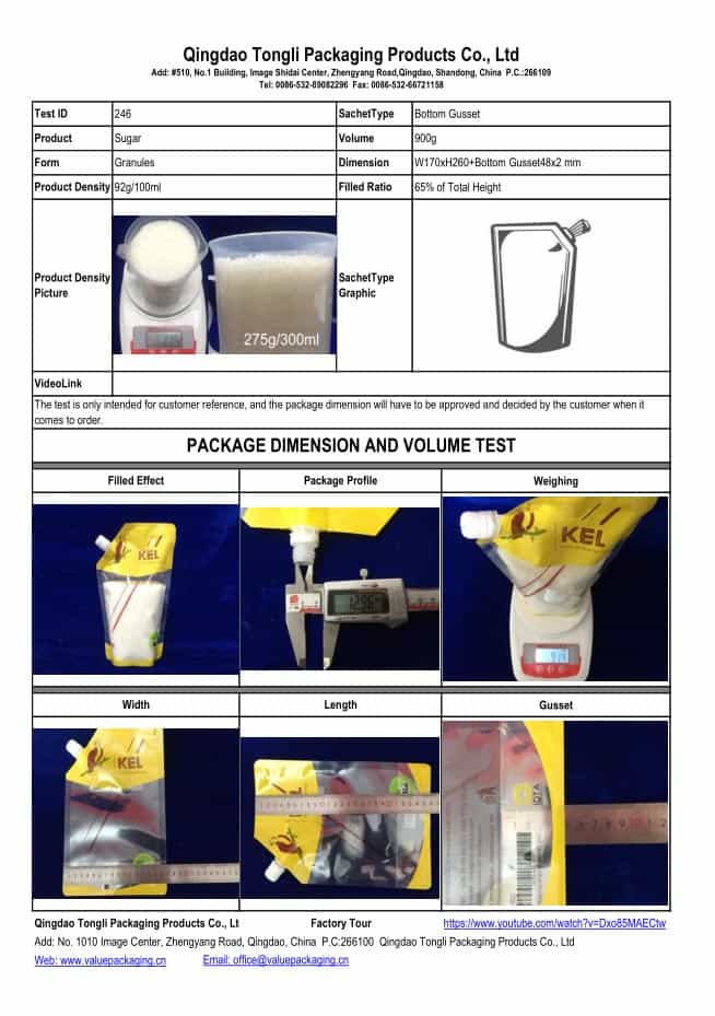 Dimension-test-report-900gr-sugar-standing-spout-doypack-min