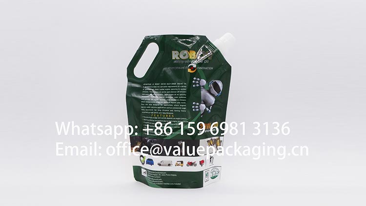 engine oil screw cap packaging