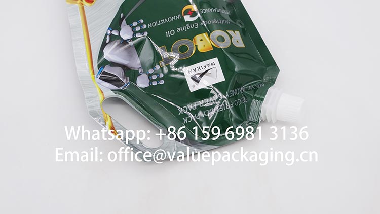 engine oil screw cap packaging