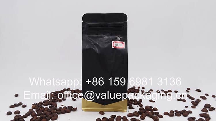 250 grams roasted beans pouch