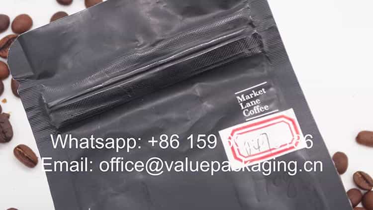 250 grams coffee beans bag