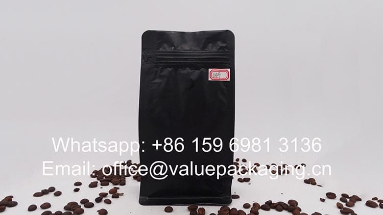 250 grams coffee bag