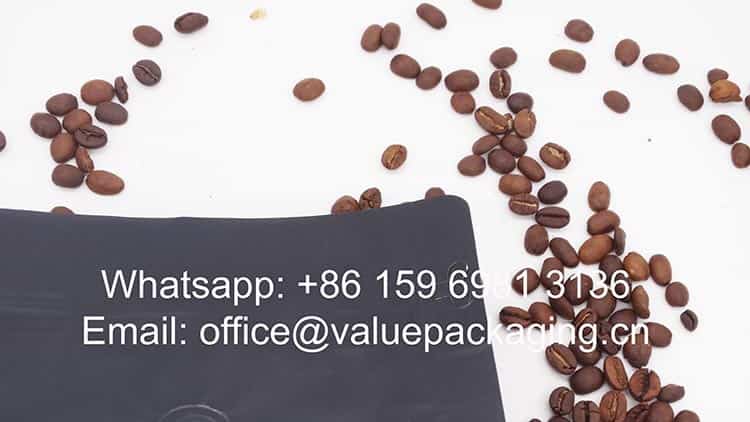 packaging materials 1000 grams coffee package