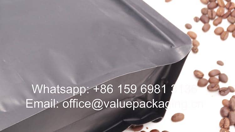 1000 grams coffee zipper bag