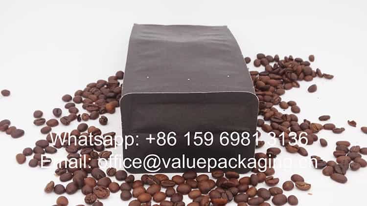 packaging materials 250 g coffee package