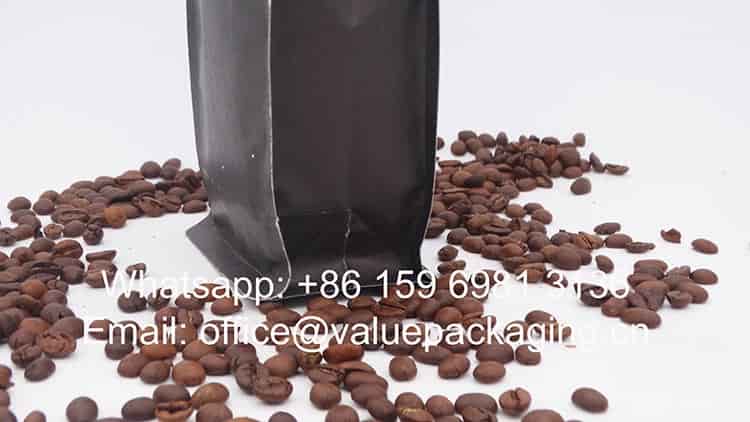 packaging materials 250 g coffee package