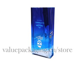 151 Metallized film quad seal pouch for 454g coffee beans-min