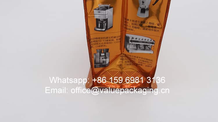 packaging materials 454 grams coffee package