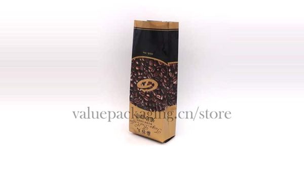 225-1 Side gusset coffee beans degassing valve bag-min