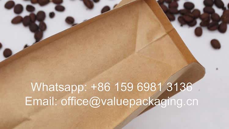 500 grams coffee zipper bag