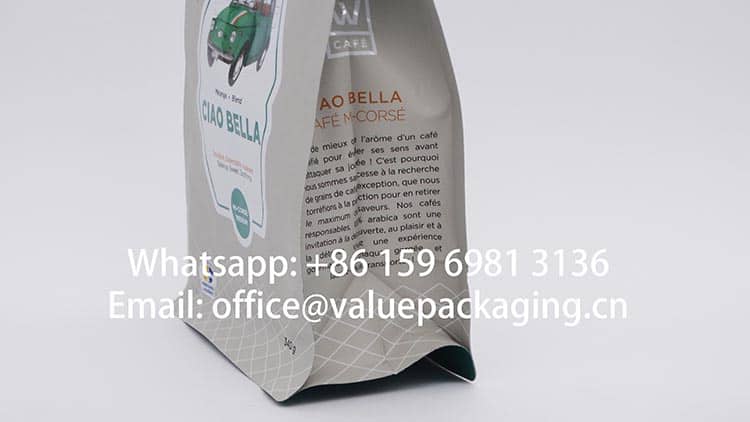 340 grams roasted beans bag