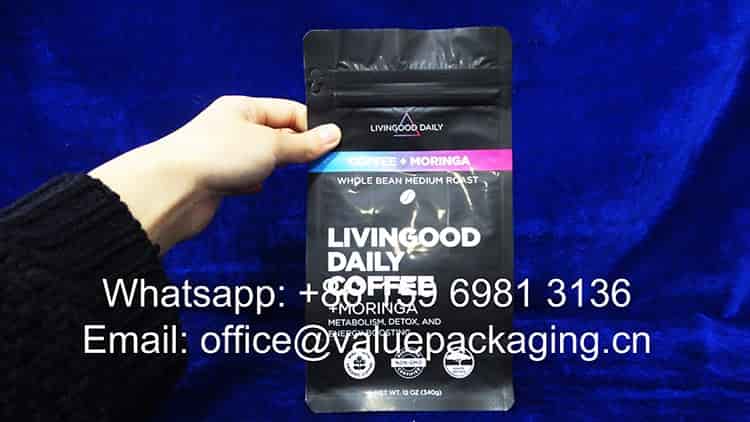 340 grams roasted beans bag