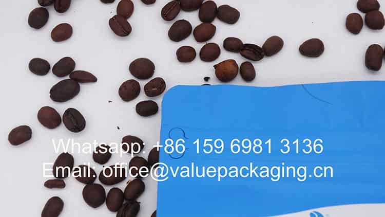 12 oz coffee beans package