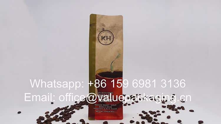 200 grams roasted beans package