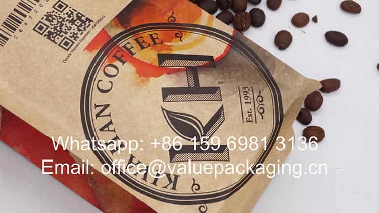 200 grams roasted beans package