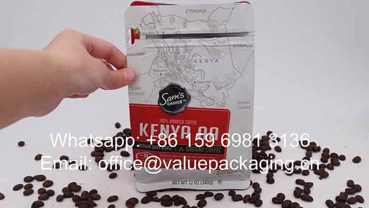 340 grams roasted beans pouch