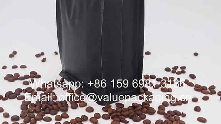 500 grams coffee beans package