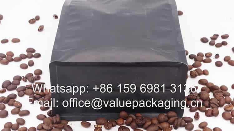 500 grams coffee beans zipper pouch