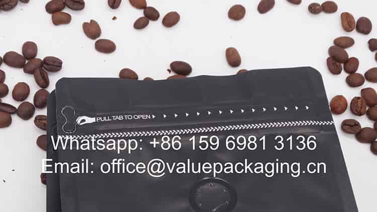 500 grams coffee beans pouch