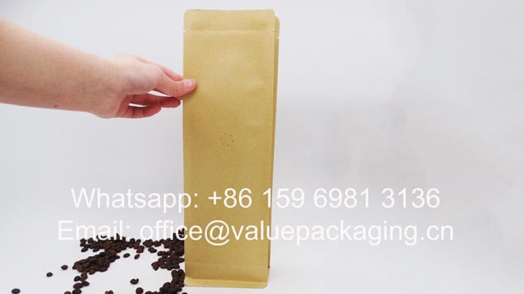 250 grams coffee beans bag
