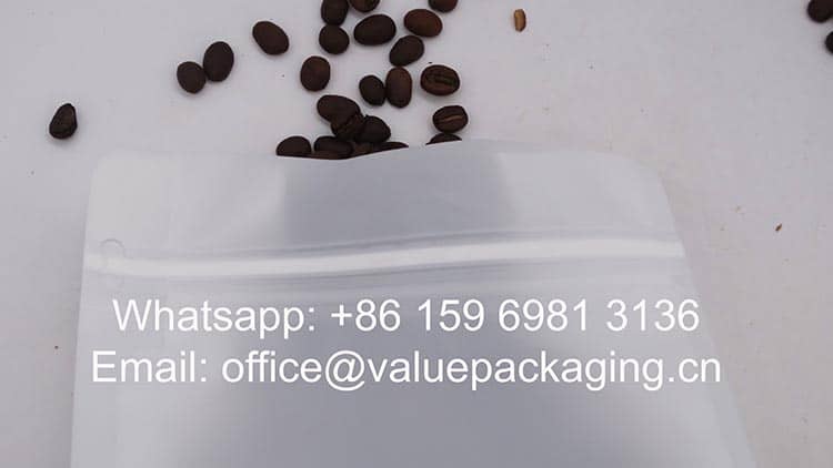 1000 grams coffee beans pouch
