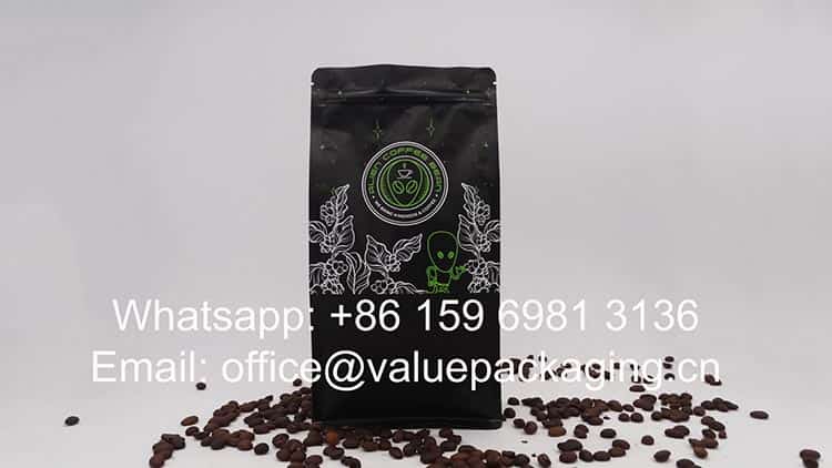 film materials 454 grams coffee bag