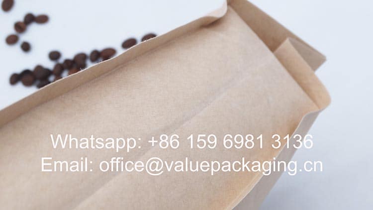 1000 grams coffee beans bag