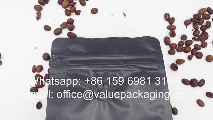 16 oz roasted beans zipper pouch