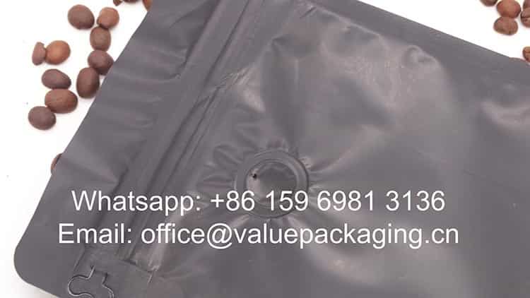 packaging materials 16 oz coffee doypack