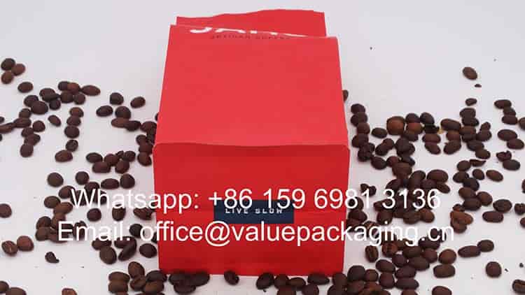 renewable foil materials coffee bag