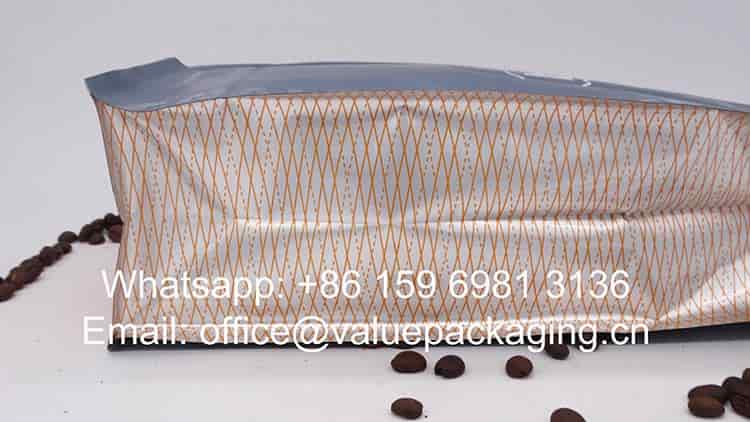 1kg biodegradable foil materials coffee bag