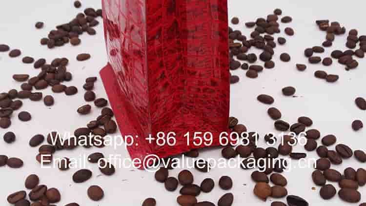 250 grams roasted beans package