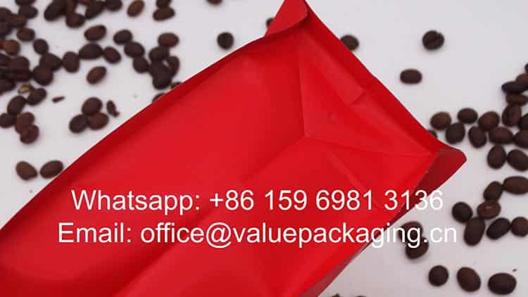 500 grams compostable coffee bag