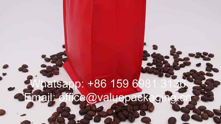 500 grams compostable coffee package