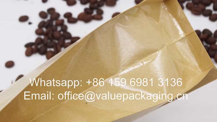 340gr compostable coffee package