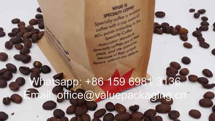 250grams recyclable coffee package