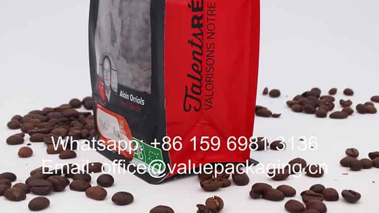 packaging materials 200 g coffee package