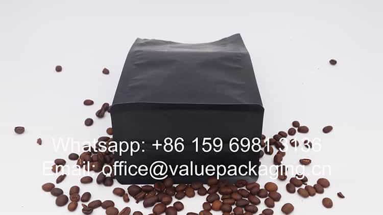 12oz compostable coffee package