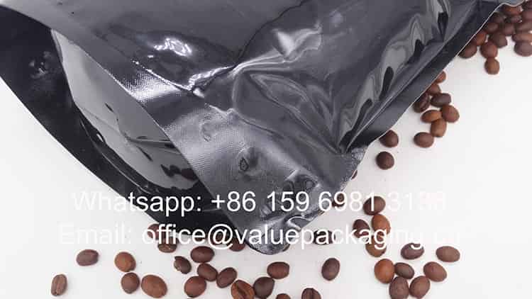 500 grams coffee zipper pouch