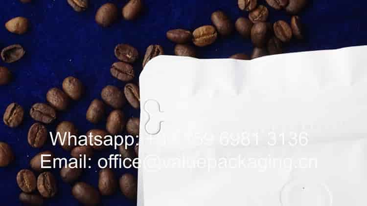 12oz recyclable coffee pouch
