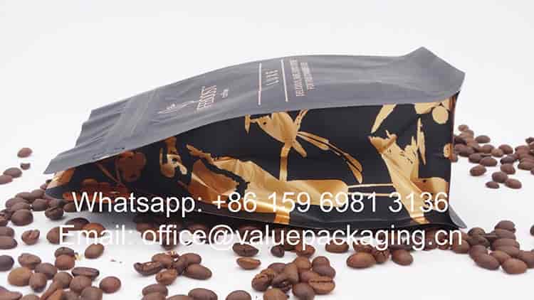 250gr fully eco friendly coffee package