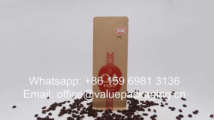 200grams eco-friendly film materials coffee bag