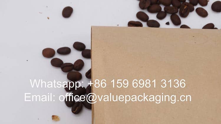 1kg compostable coffee pack