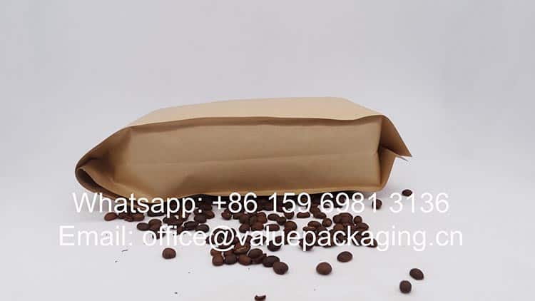1kg compostable coffee pouch